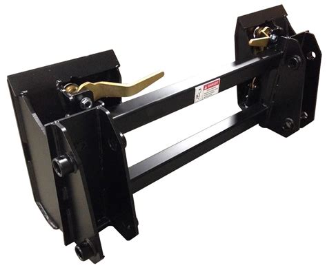 skid steer loader quick attach mount plate|universal skid steer mount plate.